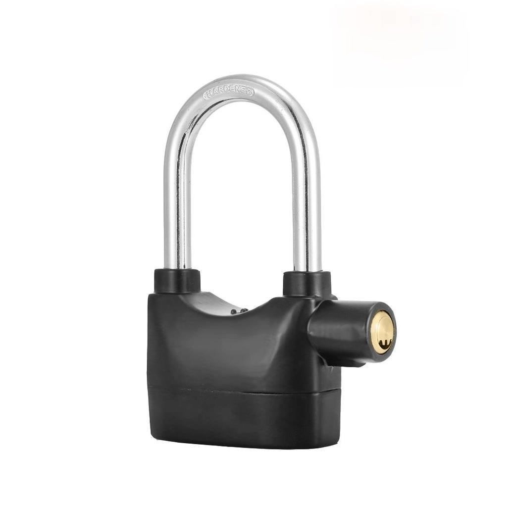 Gembok Alarm Kunci Gembok Anti Lock Pengunci Kendaraan Dan Pagar