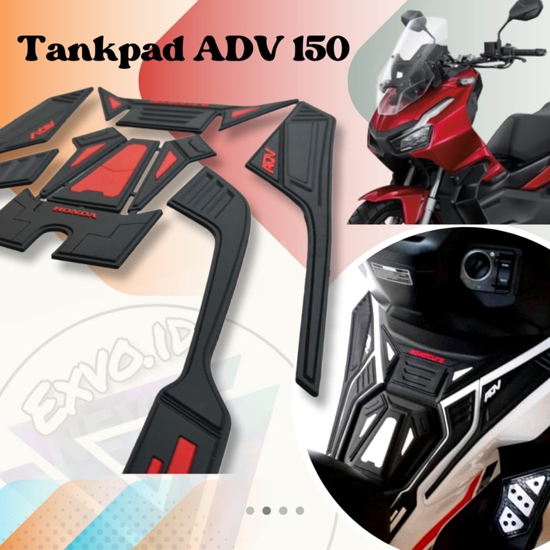 Aksesoris Motor Honda Adv 150 - Tankpad Honda ADV 150 Pelindung Body Motor Adv