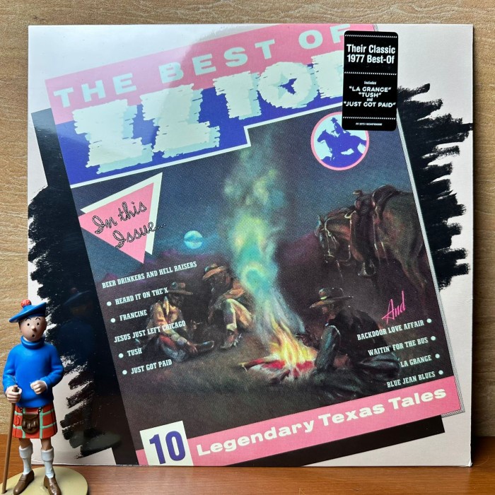 PIRINGAN HITAM / VINYL ZZ TOP - THE BEST OF ZZ TOP (1LP,BLCK)