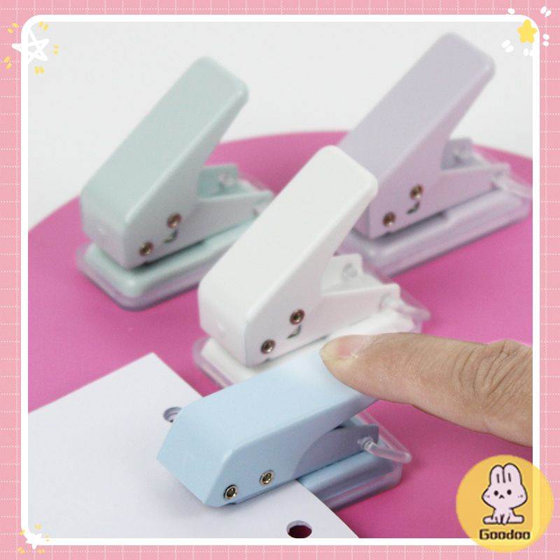 

Morandi Color Puncher Pelubang Kertas Tunggal Pelubang Kertas Portabel Mini-GOO