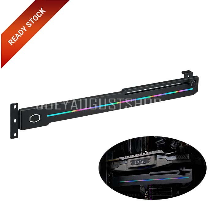 Cooler Master ELV8 VGA Holder - GPU BRACE WITH ARGB LIGHTING