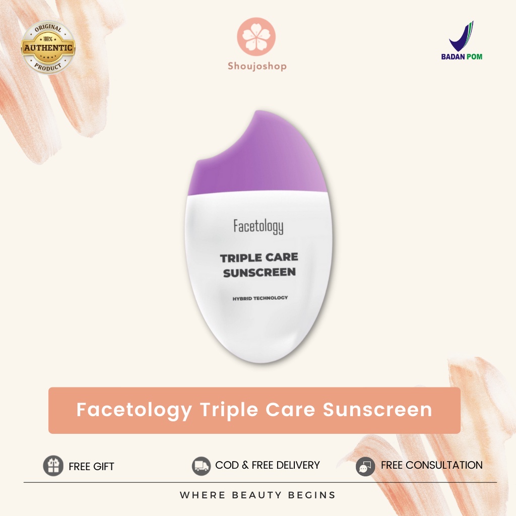 Facetology Triple Care Sunscreen