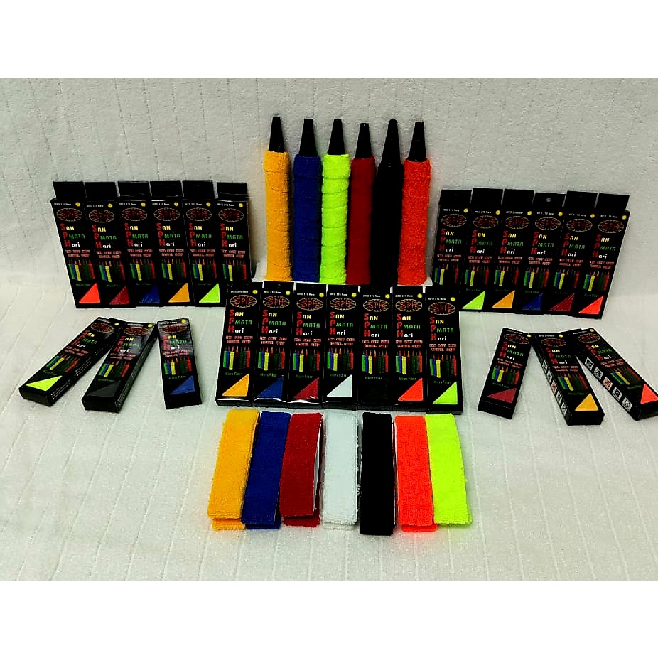 Grip Raket Badminton Handuk Kain Kotak SPH