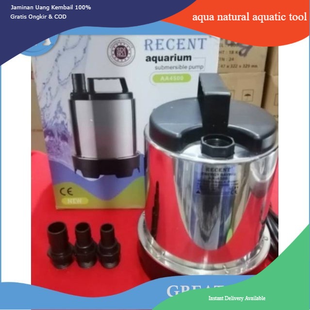 recent aa 4500 stainless pompa kolam ikan air terjun mesin kolam ikan