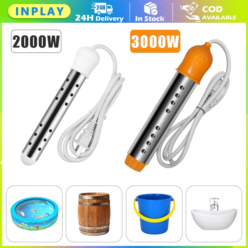 600W / 2000W / 3000W Electric Water Heater Portable Kamar Mandi / Pemanas Air Portable