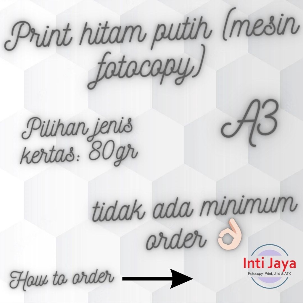 

Print Hitam Putih Dokumen A3 Fotocopy