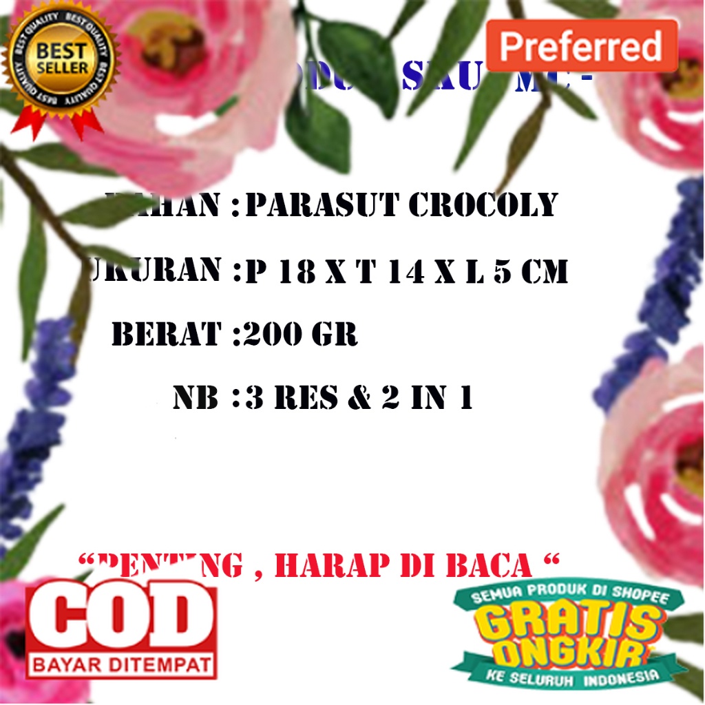 TUAH SLIMBAGS MC - 05/ / HARGA GROSIR / SL Chibao 2 in 1 Res 3 Series High quality/ Tas Selempang Wa