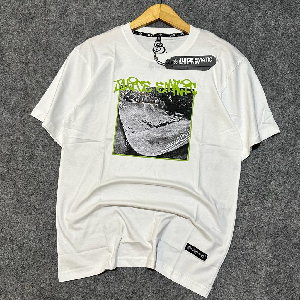 BAJU KAOS PRIA JUICE EMATIC BM ORI KAOS SURFING SKATE DISTRO