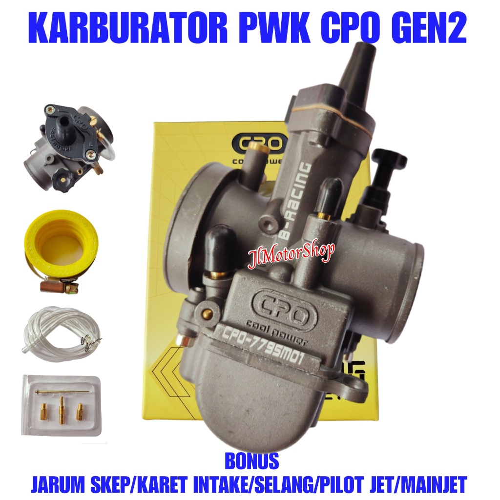 TERMURAH  KARBURATOR KARBU PWK PE CPO 24 26 28 30 32 34  Karburator PWK CPO 24 26 28 30 32 34 Free P