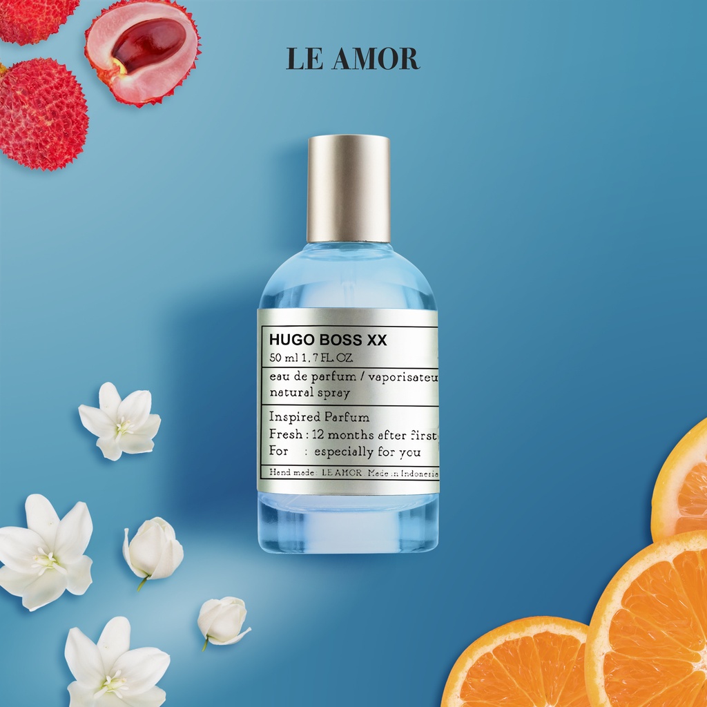 LE AMOR PARFUM PRIA AROMA HUGO BOSS XX MAN- LE AMOR PARFUM MAN - INSPIRED PARFUME ORIGINAL 100% BY L
