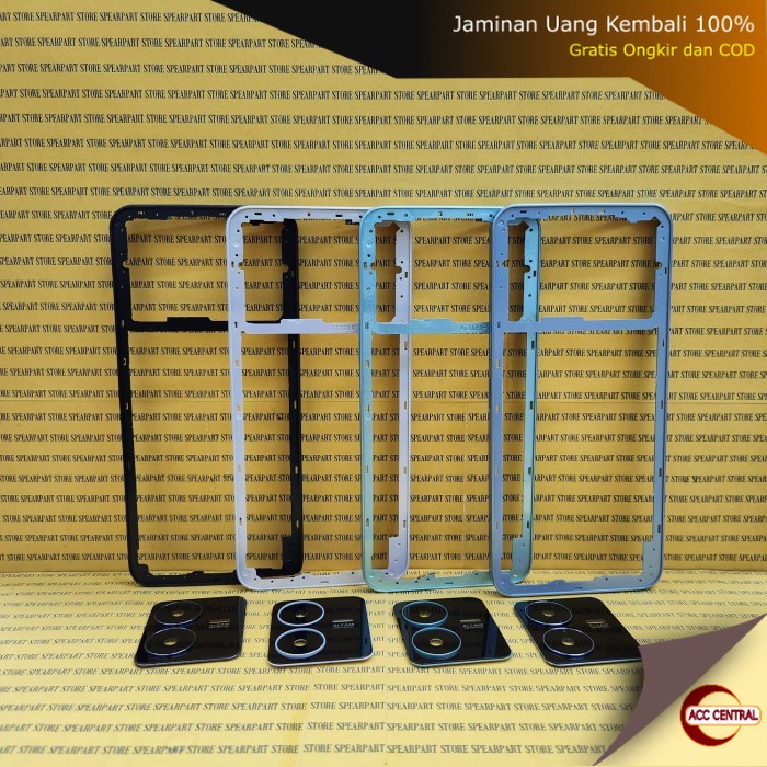 Tulang Tengah Bezel Vivo Y22 2022 / Vivo Y35 2022 ( Rangka Tutup Mesin )