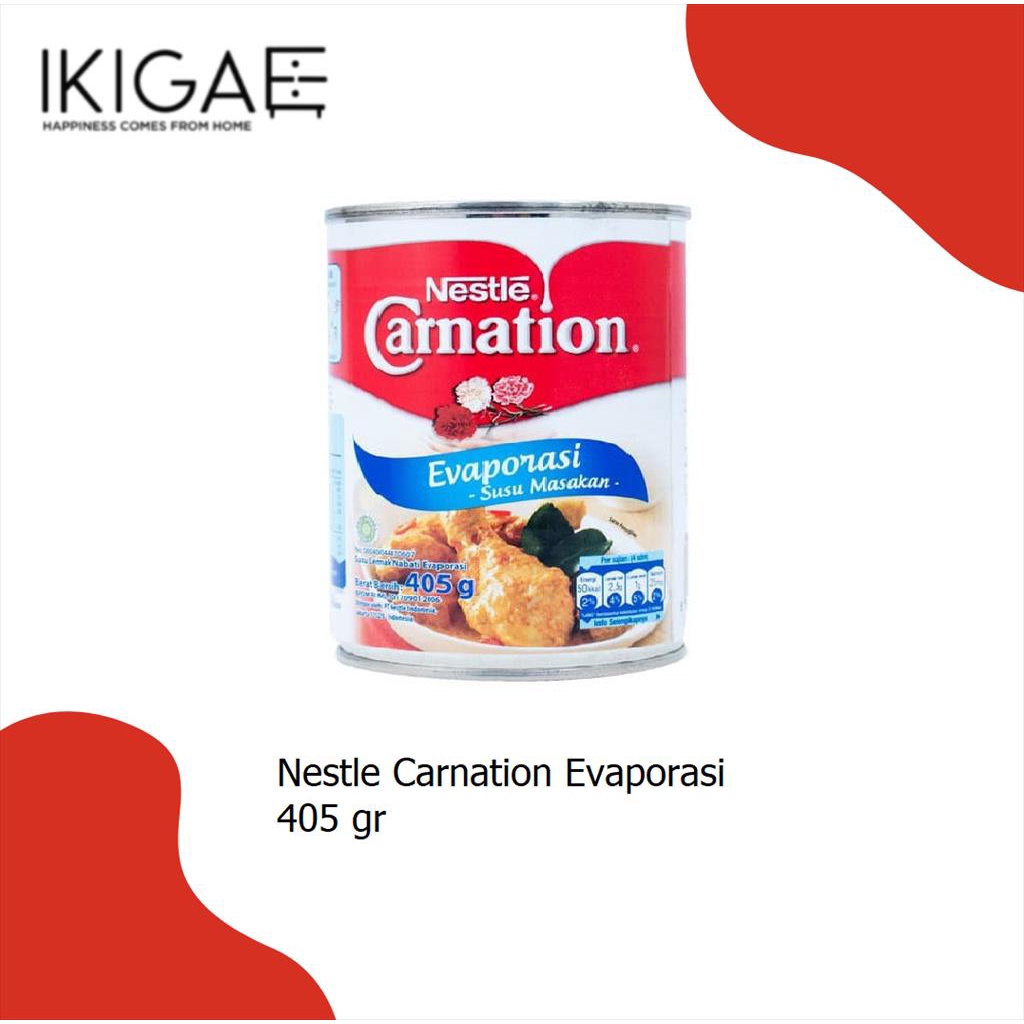 

NESTLE CARNATION EVAPORASI SUSU MASAKAN 405GR