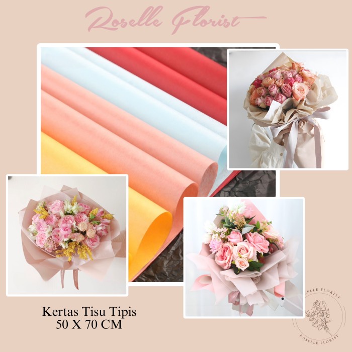 

Kertas Bunga Kertas Tissue Sydney Tisu Tipis Wrapping Paper 50X70 CM