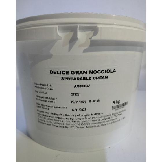 

COD Update Gran Hazelnut Spread Master Martini / Selai Hazelnut Chocolate 100 Gr Jbt