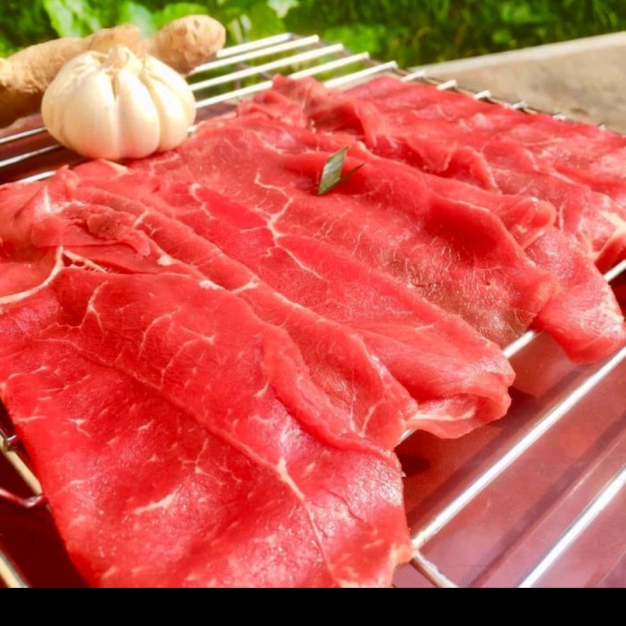 

COD Beef Slice Sukiyaki - Daging Sapi Slice Sukiyaki Yakiniku Shabu 500gr