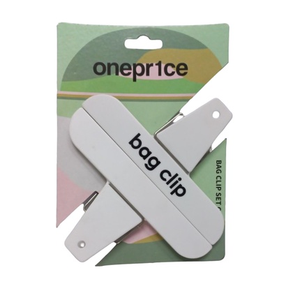 

One Price Klip Plastik Besar Bag Clip (1 Set isi 2 Pcs)