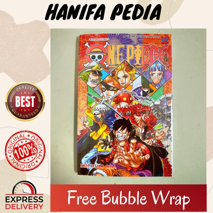 MURAH-  Komik One Piece 97 Segel Original- 1.2.23