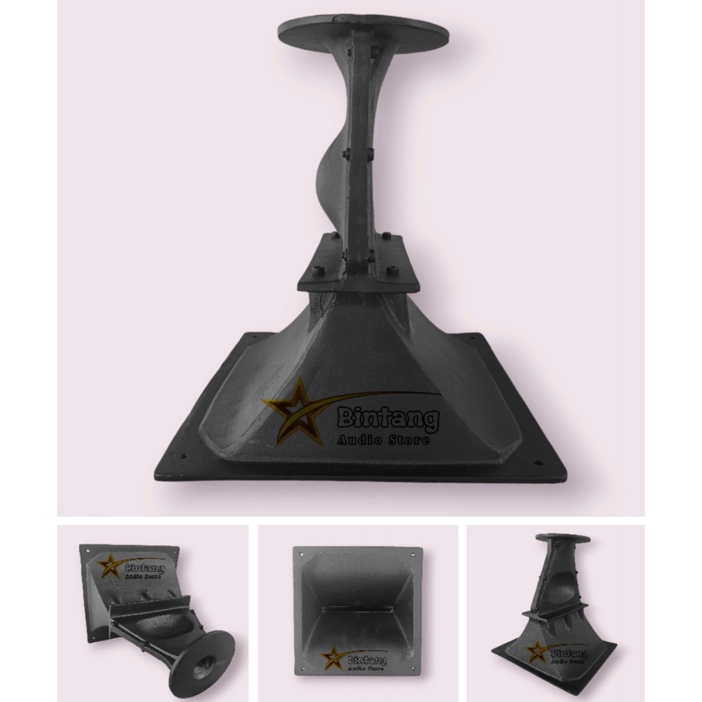 Horn Twiter Model Q1 Ukuran 26x26 cm / Tweeter Bahan DIRAL