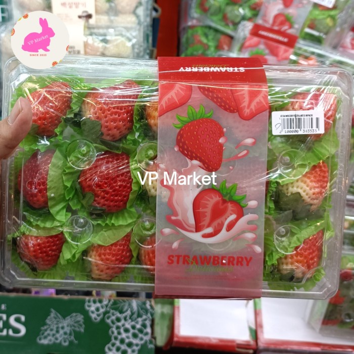 

Strawberry Lantern China Fresh | Buah Strawberry Red Lantern | Pack