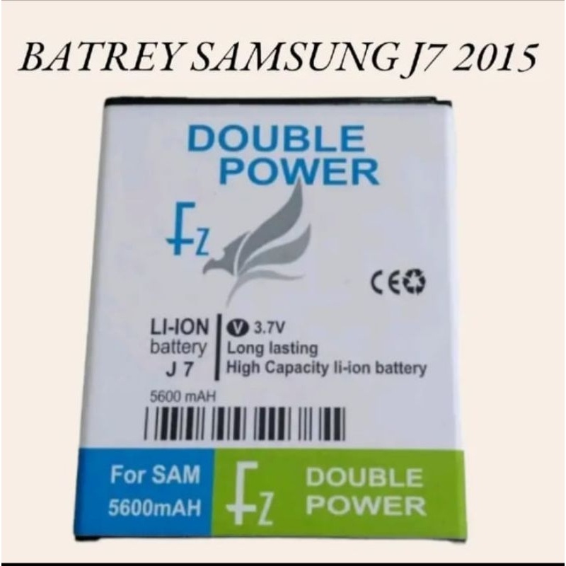 Baterai Baterai  Samsung J7 2015 J7 Core J4 2018 Batry Batre Dobel Power Fz