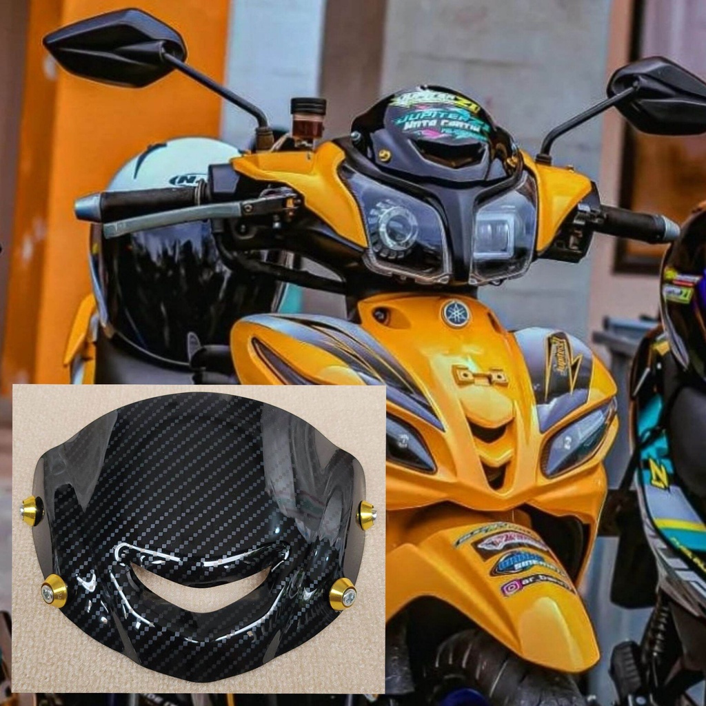 VISOR CARBON JUPITER Z1 WINDSHIELD JUPITER Z1 CARBON