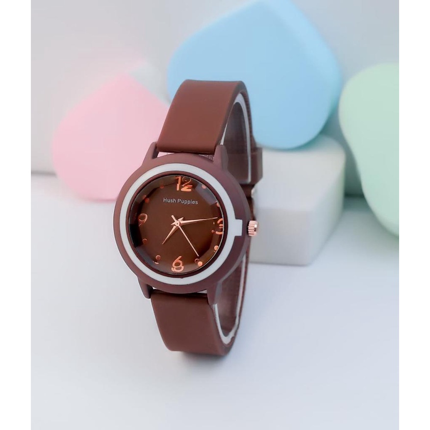 BAJ Jam Tangan Quartz Strap PU Analog Chrono Casual Gaya Retro Wanita &amp; Pria Ulzzang Watch Korean Fashion RM116