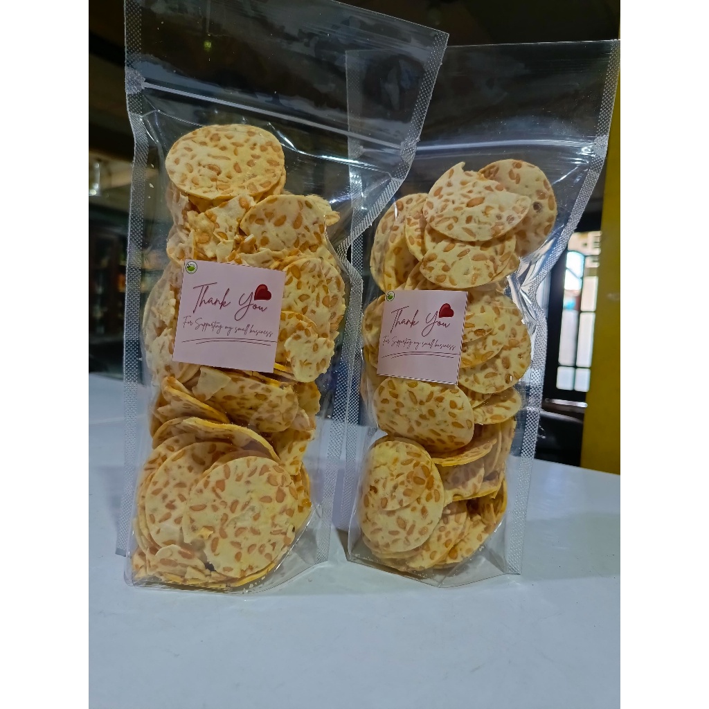 

KERIPIK TEMPE 200gram I CEMILAN KELUARGA SEHAT HALAL