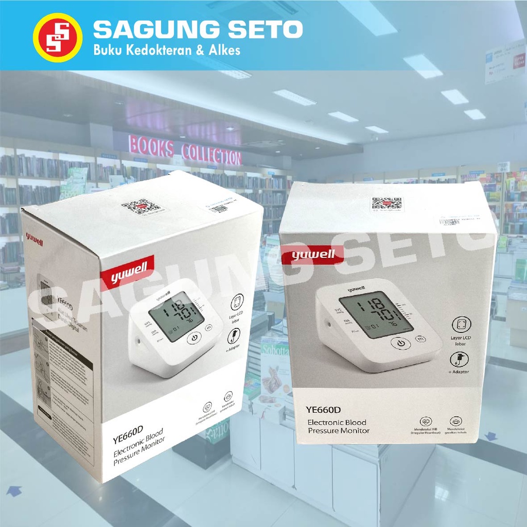 TENSIMETER DIGITAL YUWELL YE660D PLUS ADAPTOR