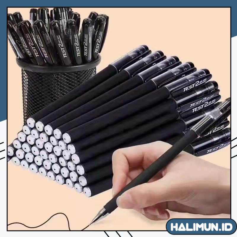 

HL197 Pena Gel Mimi 0.5mm International Standard Pulpen Gel Mimi Import Pulpen Kantor GP380