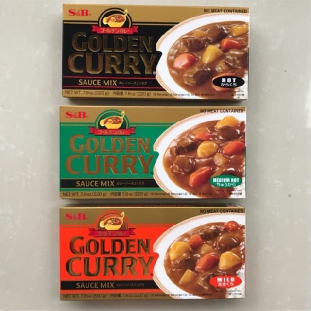 

S&B Golden Curry - 220 gr - Hot