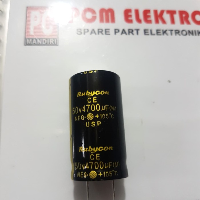 Elco 4700uf 50v Rubycon -BSS12