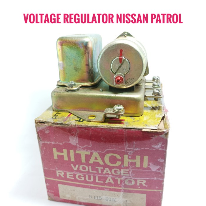 Voltage Regulator Nissan Patrol 12V Ket Out Nissan Patrol Hitachi JPN