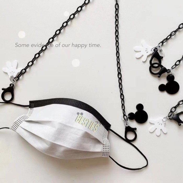 

kalung masker MICKEY HEAD/tali rantai masker/mask chain/strap masker