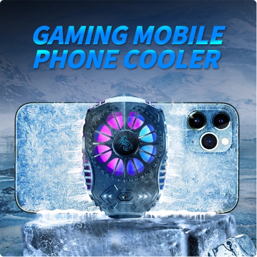 Smartphone Cooling Fan Kipas Pendingin HP Gaming RGB