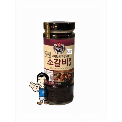 

KF97 Beksul Korean BBQ Kalbi Sauce Marinade- Saus bumbu BBQ- 500g