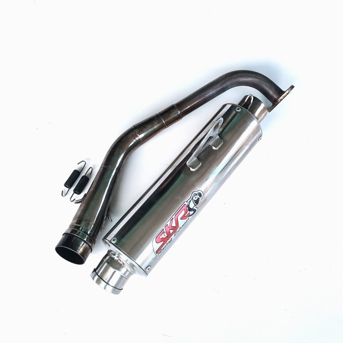 KENALPOT RACING SKR KNALPOT YAMAHA AEROX 155 SKR ASLI ORIGINAL