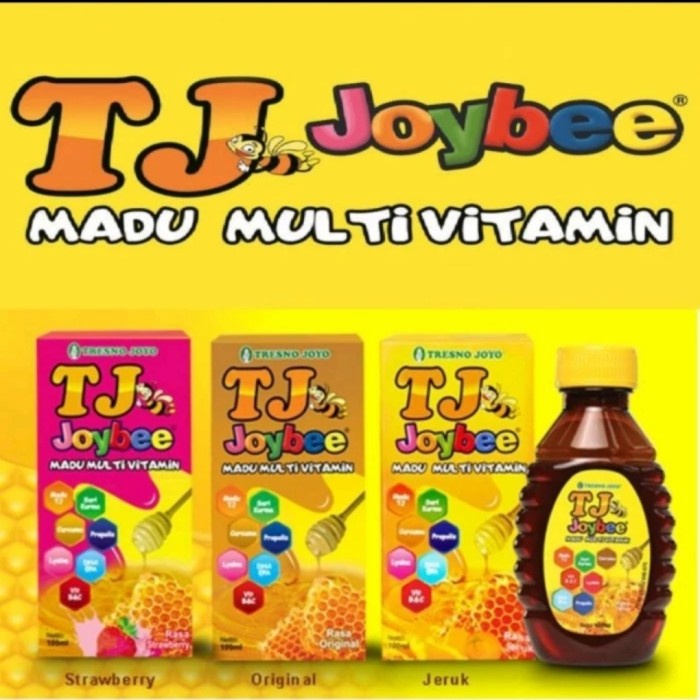 

Tj Joybee Madu Multivitamin 100Ml