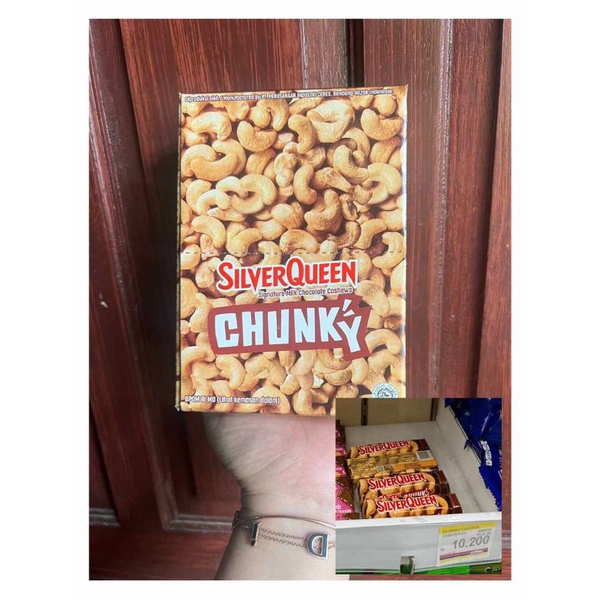 

Silverqueen Chunky Box 30 gram Isi 12 pcs