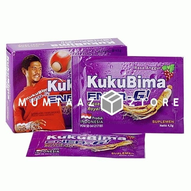 

Kuku Bima Ener-G Box 6 Sachet 4.5gr