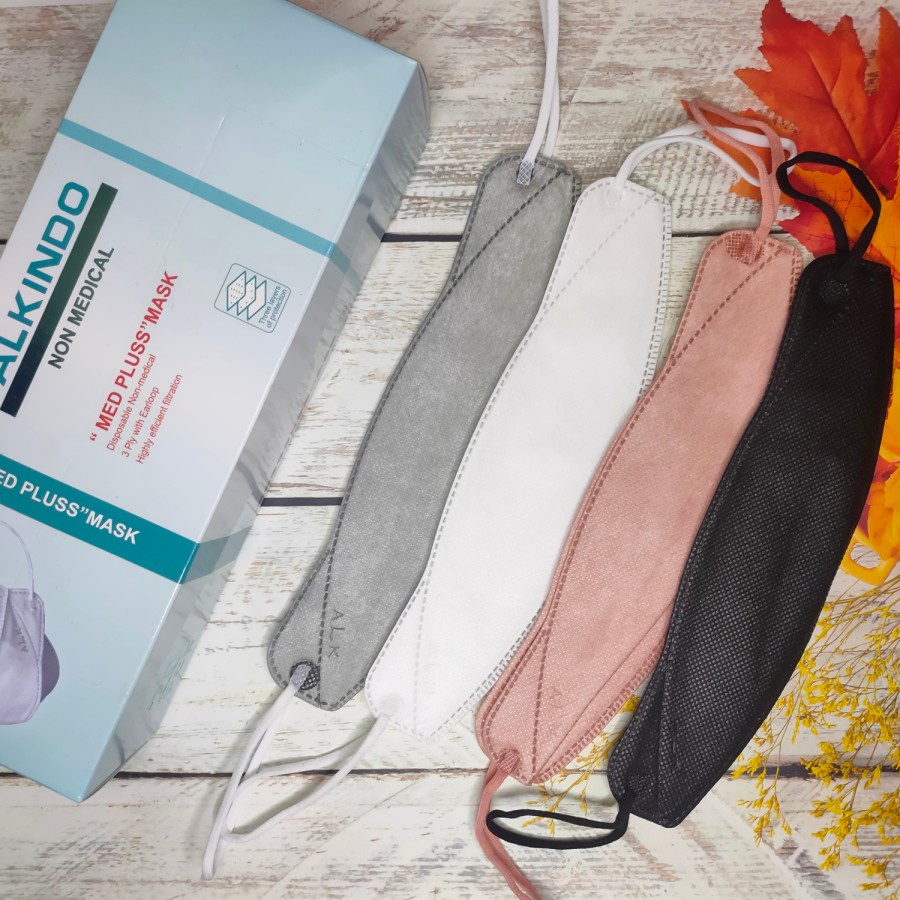 Masker KF94 ALKINDO EMBOS EVO 4D KF 94 MEDPLUSS PLUSSMED 1 Box 20 Pcs