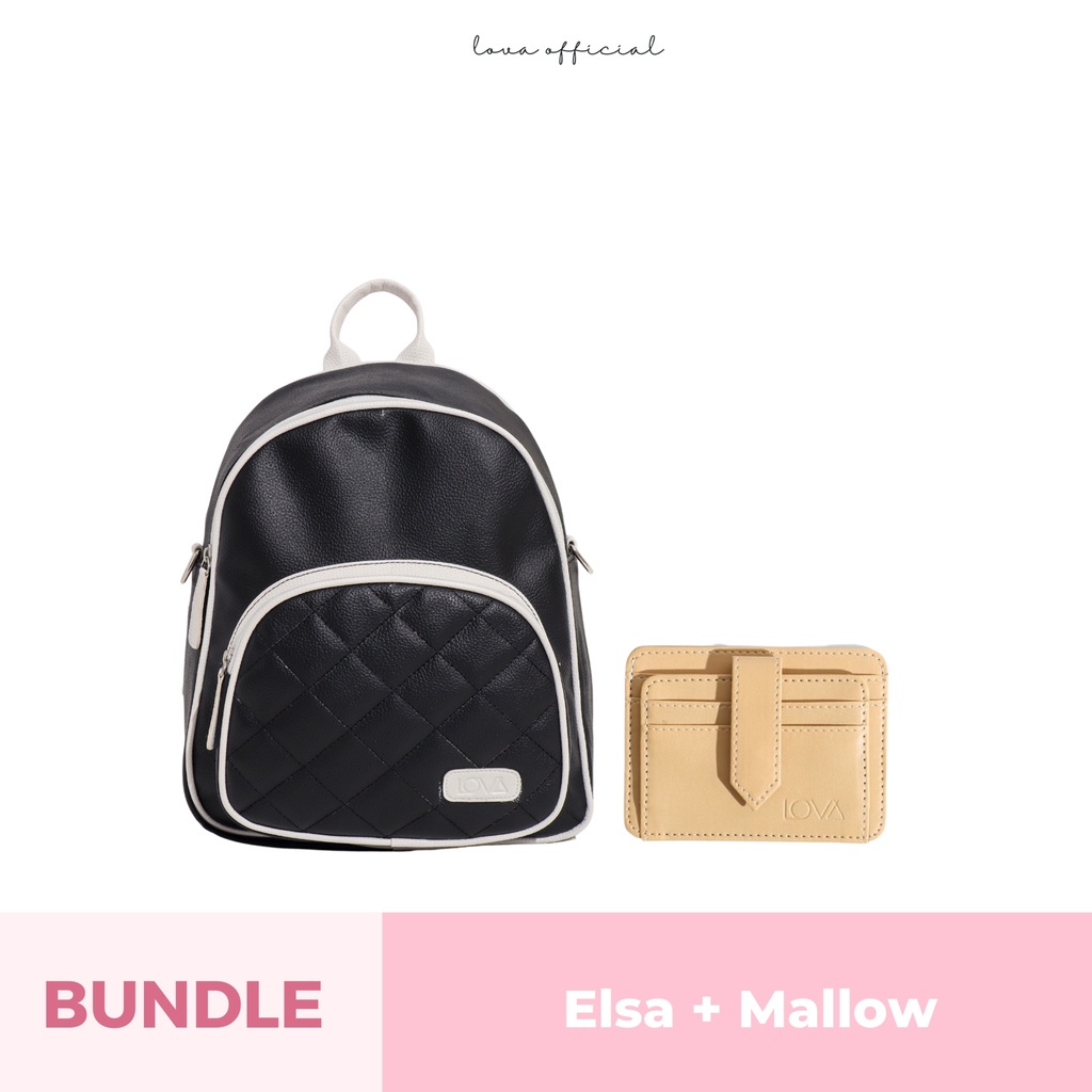 COD Lova.id Produk Bundling  Tas Wanita ( Elsa+Mallow)