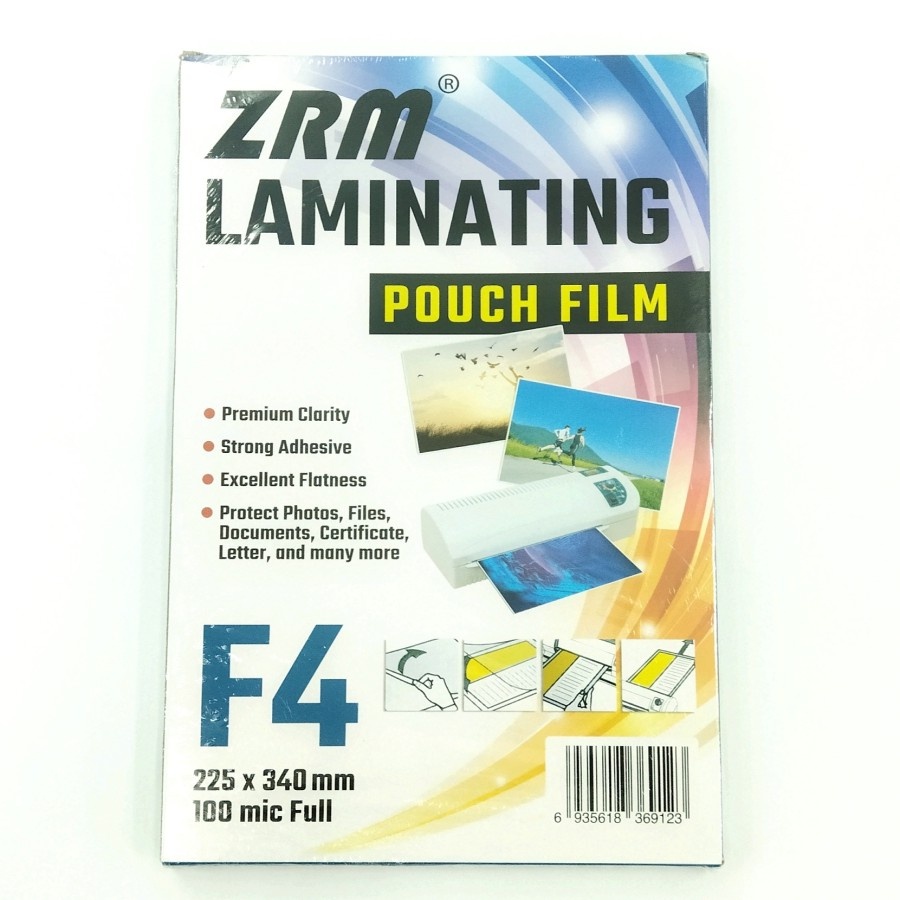 

ZRM Laminating Pouch Film F4