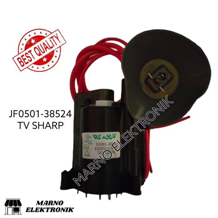 PLAYBACK SHARP JF0501-38524 FLYBACK JF0501 38524 FBT FA141WJZZ FA141 PART TOOL ELECTRO