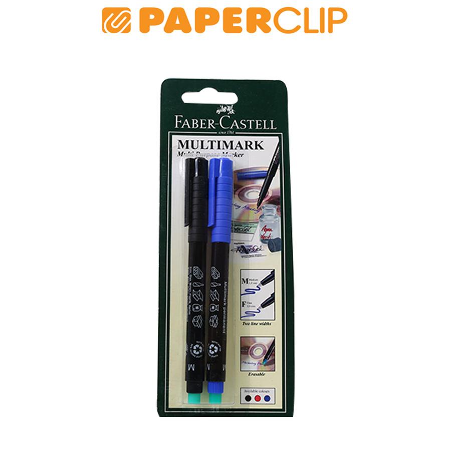 

BALLPOINT / PEN OHP FABER CASTELL M 152686 SET 2 BLACK + BLUE