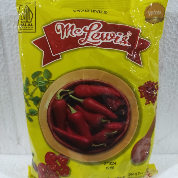 

Sambal Sachet Mc Lewis Ekstra Hot