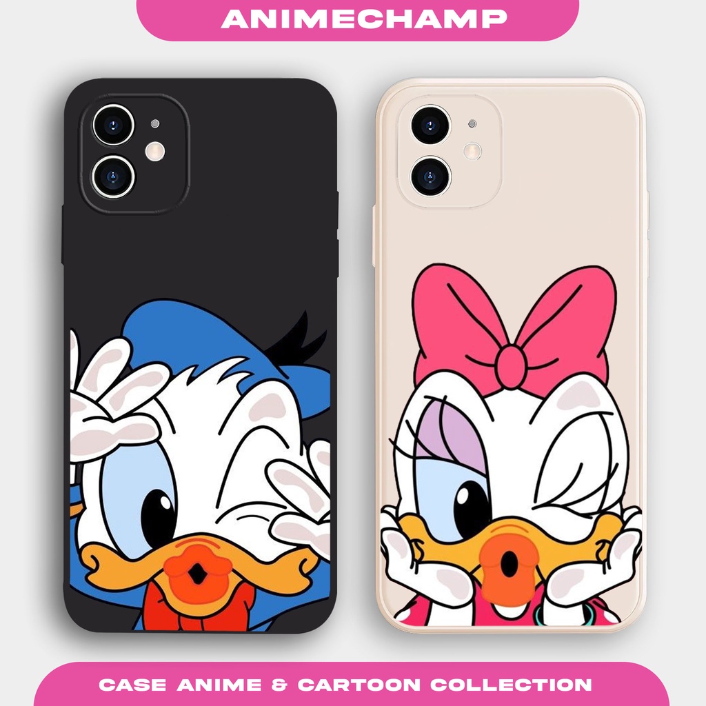 Case Couple Don4ld and D4isy Duck AC512 Oppo A38 A18 A58 A16 A17 A17K A57 A5S A12 A11K A78 A15 A16K 