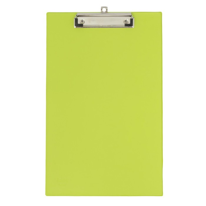 

Andma CLIPBOARD CLIP BOARD PAPAN JALAN ALAS UJIAN BANTEX FOLIO 4205-65 LIME