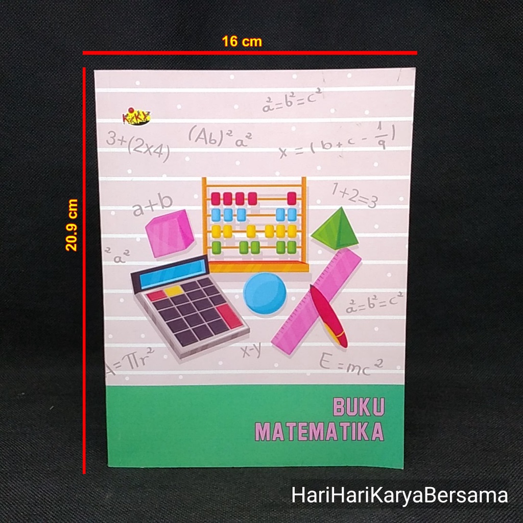 

[WARNA SAMPUL BUKU RANDOM] KIKY BUKU MATEMATIKA PETAK KECIL 98'S