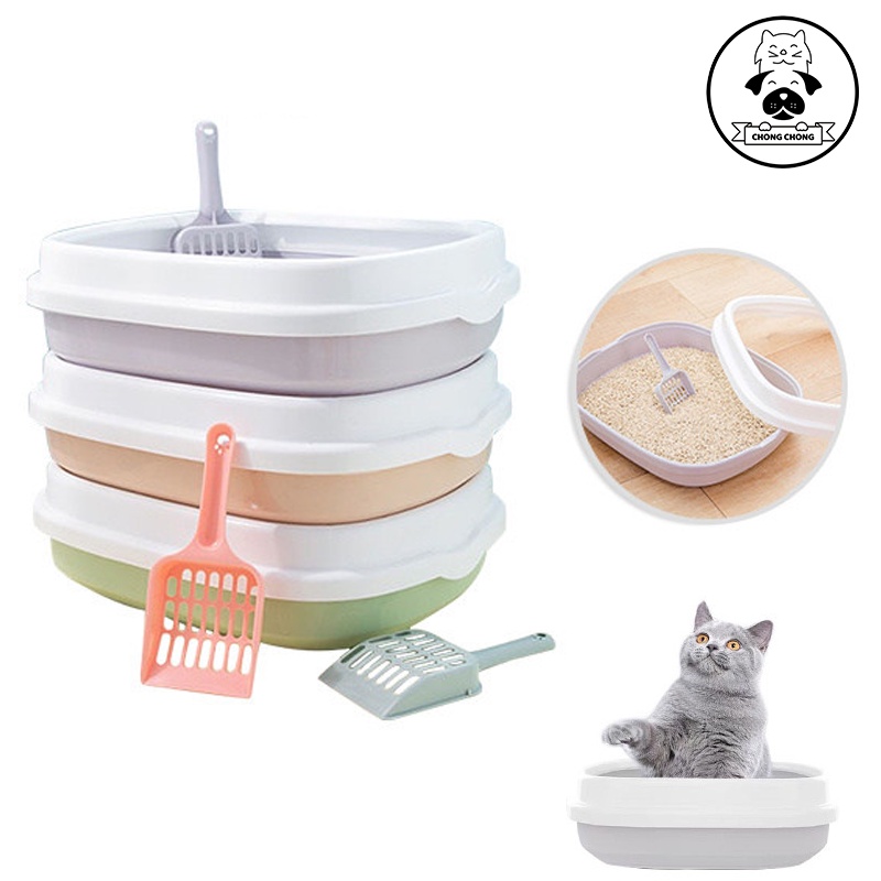 CHONGCHONG - BAK PASIR KUCING BAK PASIR KUCING JUMBO TEMPAT PUP KUCING TEMPAT BERAK KUCING