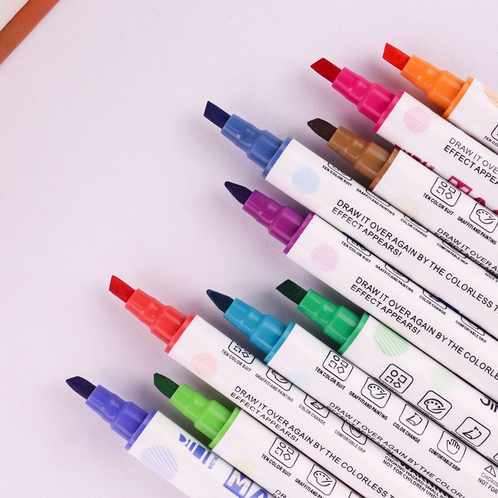 

M&G Double-tip Triangel Art Marker Spidol SET 12 24 36 Color - Spidol Warna Sketsa Umum Dua Sisi Kepala Tulis Luas dan Halus Double Headed General Touch Marker Pen Animation Set Markers Dual Side Fine Art Brush Twin Marker